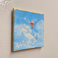 Little Balloon.  2.5x2.5 in Tiny Hand-painted Magnet.
